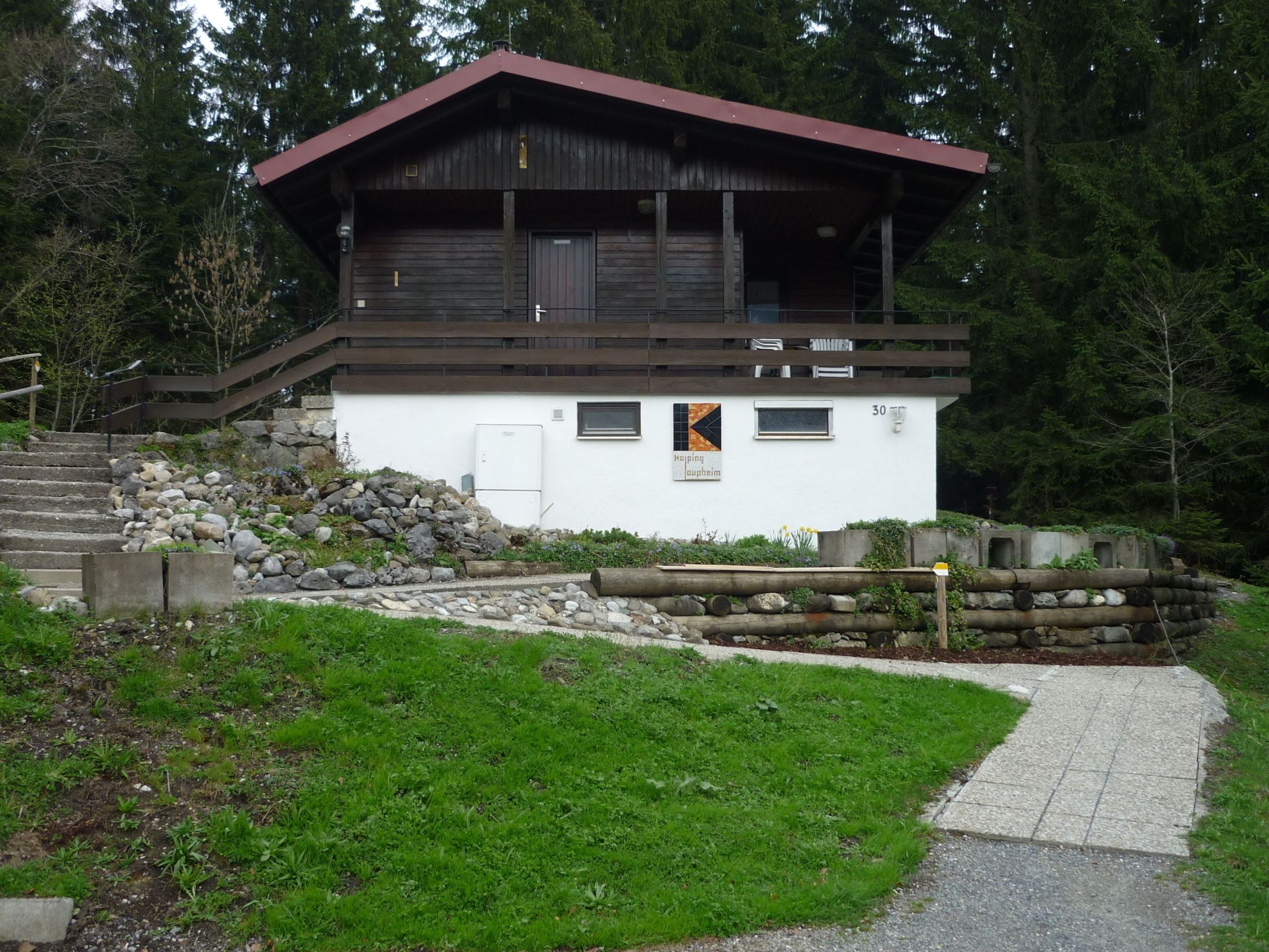 Außenbereich Haus 30